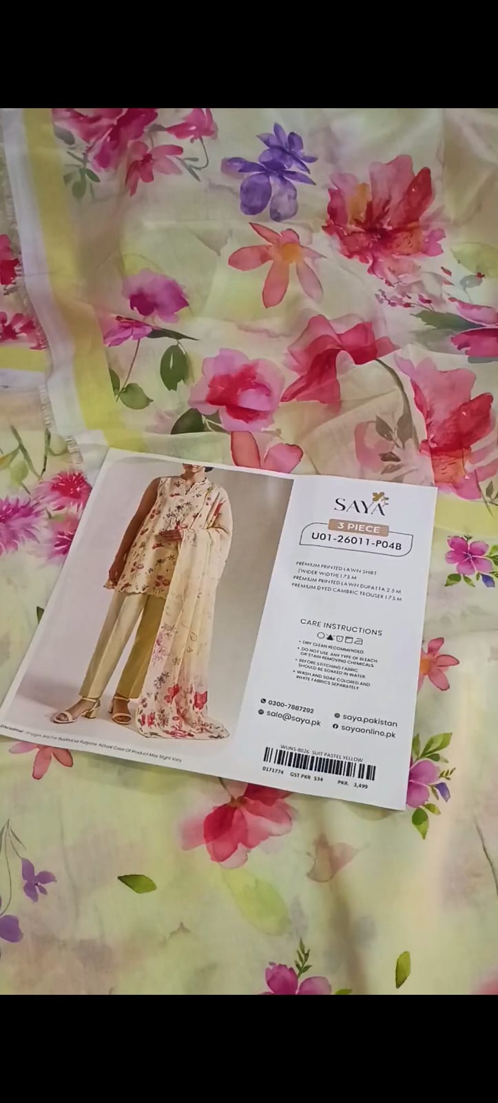 SAYA 3 PC LAWN
