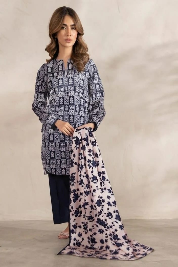 Alkaram 2 PC KHADDAR