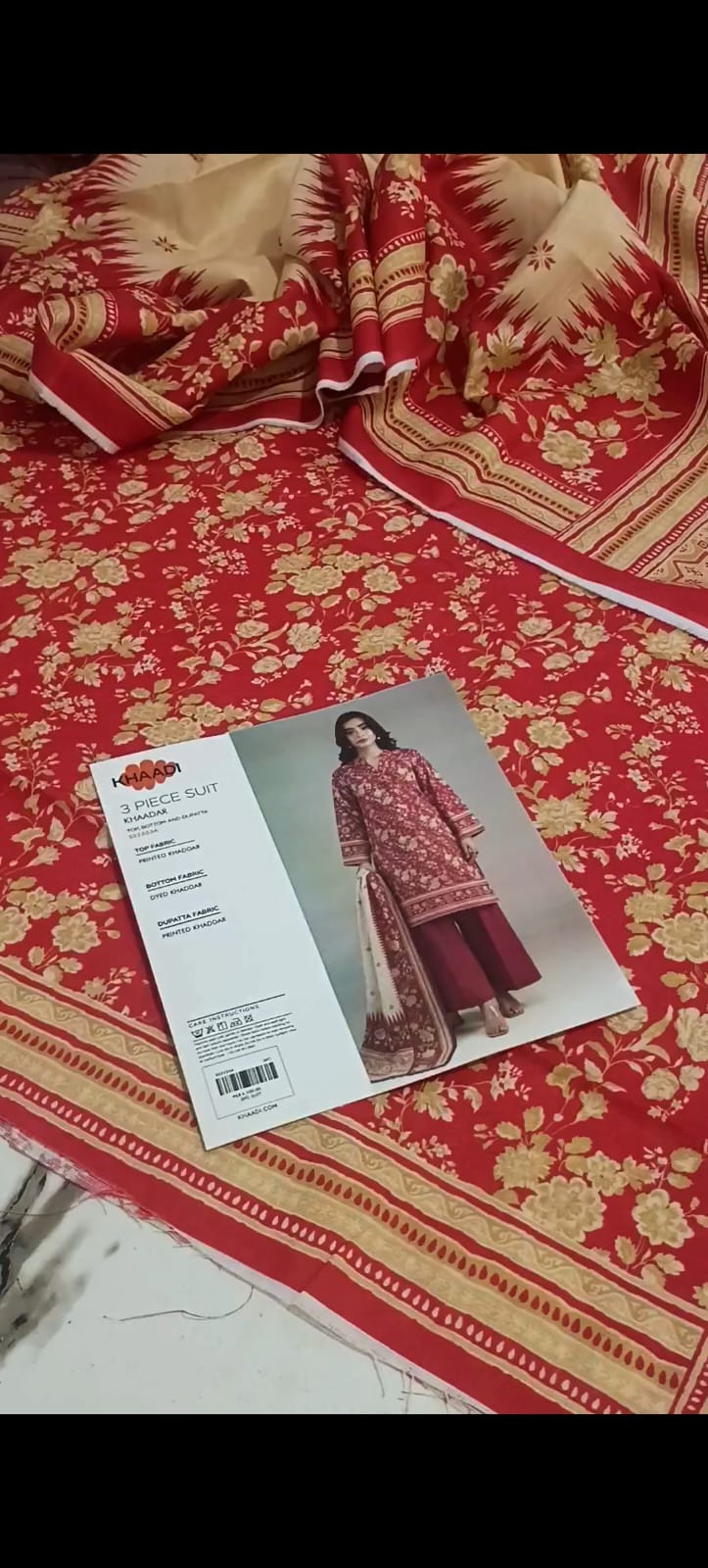 KHAADI 3 PC KHADDAR