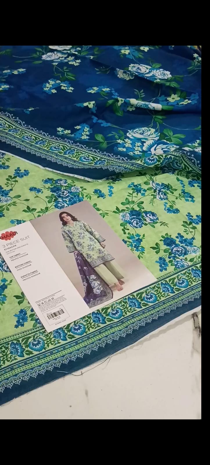 KHAADI 3 PC KHADDAR