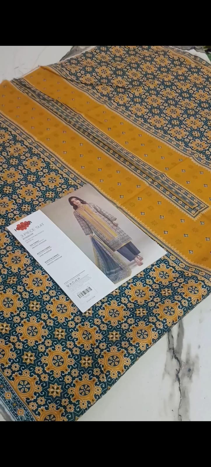 KHAADI 3 PC KHADDAR