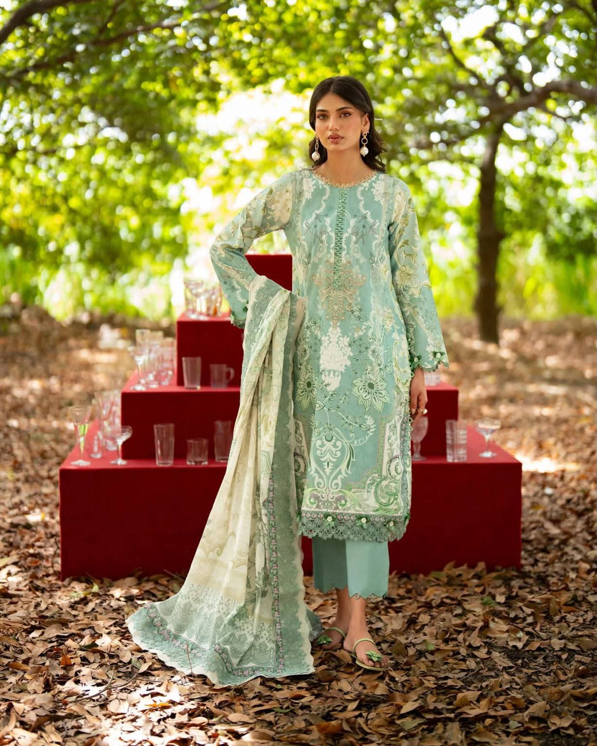KHAADI 3PC LAWN