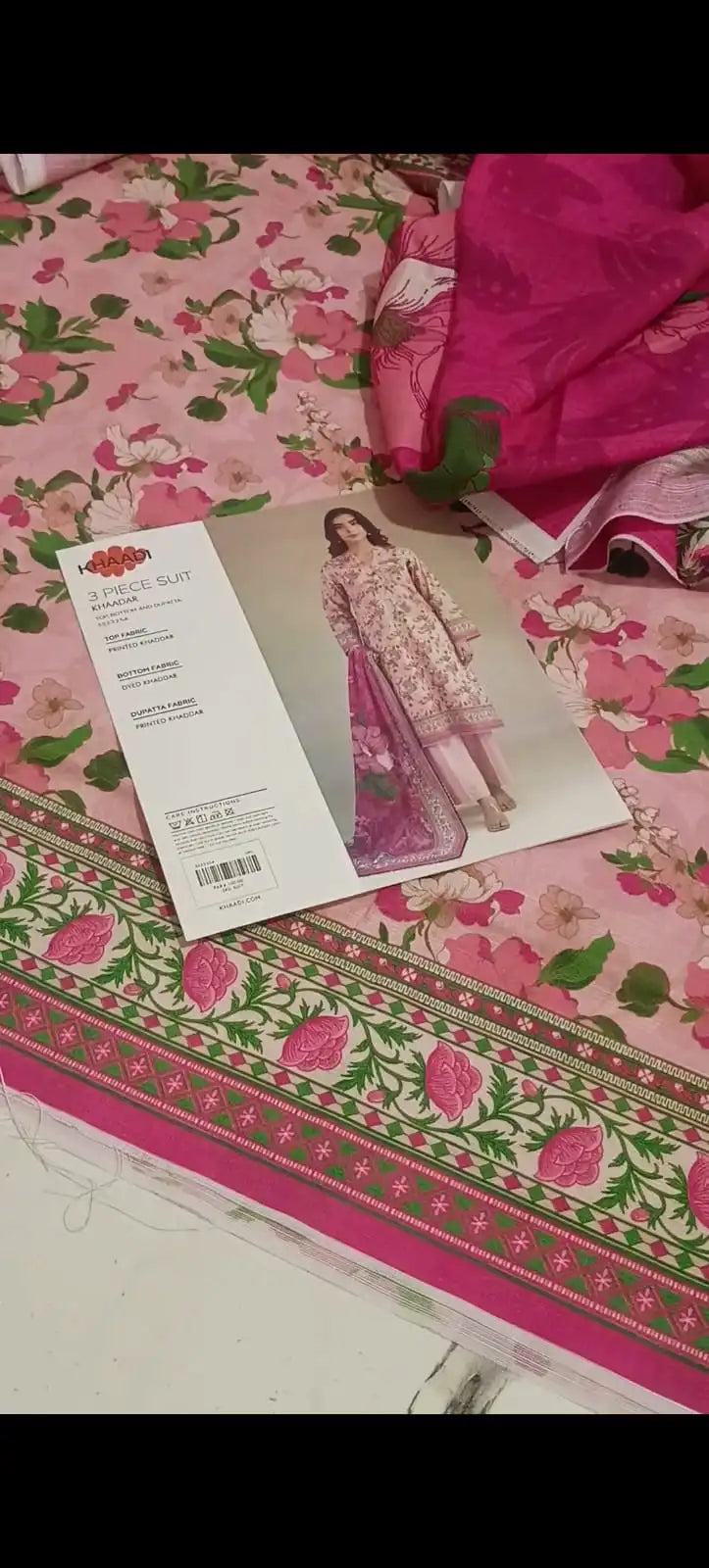 KHAADI 3 PC KHADDAR